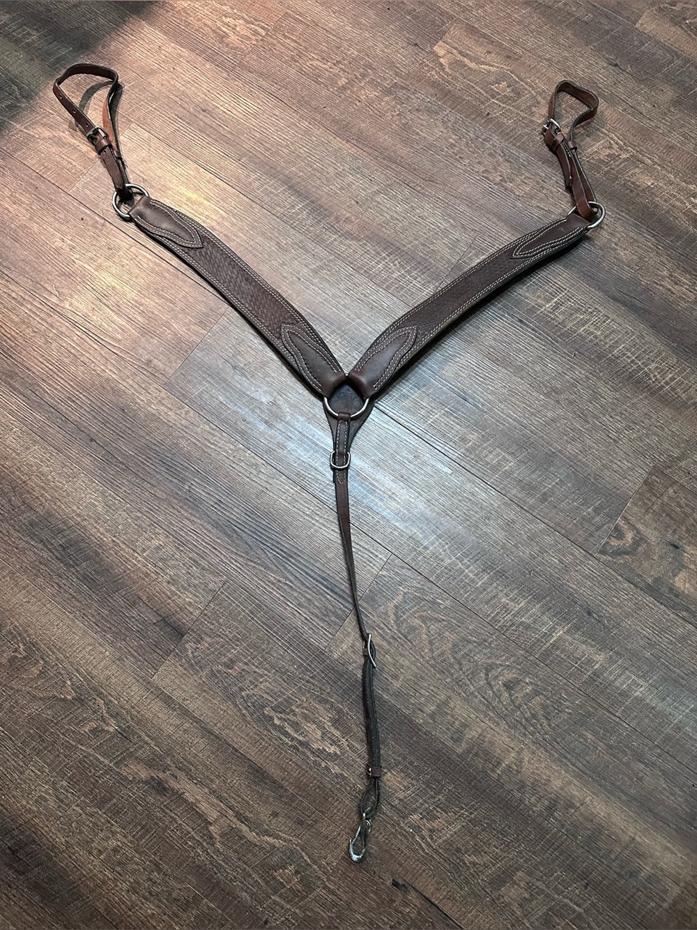 Horse Tack - BLVR Leather Western Breastcollar